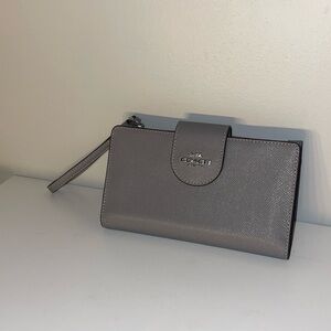 Gray Coach Wallet - SEND BEST OFFER